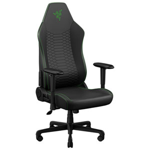 Razer Iskur V2 X NewGen Ergonomic EPU Leather Gaming Chair - Black/Green