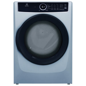 Electrolux 8 Cu. Ft. Large Capacity Gas Dryer with Moisture Sensing, LuxCare Dry System & Energy Star (ELFG7437AG) - Glacier Blue