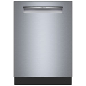 Bosch 300 Series 24" 46dB Smart Top-Control Zone Wash PureDry Dishwasher with Third Rack ENERGY STAR (SHP53EM5N) - Stainless Steel