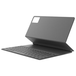 Lenovo Leather Keyboard Folio Case for Idea Tab Plus - Luna Grey