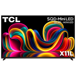 TCL 98" X11L Series 4K UHD HDR SQD Mini-LED 144Hz Google TV Smart TV (98X11L) - 2026 - Great for Sports & Gaming