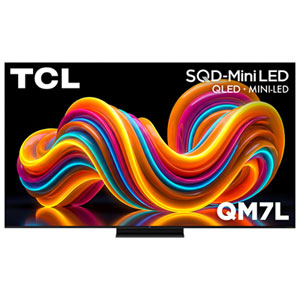 TCL 85" QM7L Series 4K UHD Dolby Vision HDR SQD-Mini LED 144Hz Dolby Atmos Bang & Olufsen Audio Google TV Smart TV (85QM7L) - 2026