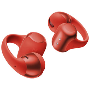 Shokz OpenDots One Open-Ear True Wireless Earbuds with Dolby Audio - Red
