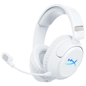 HyperX Cloud Flight 2 Wireless Gaming Headset for Xbox Series X|S / Xbox One / PC / PS4 / PS5 / Nintendo Switch - White