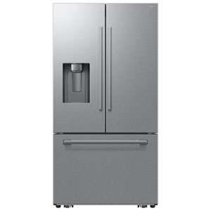 Samsung 36" 24 Cu. Ft. Zero Clearance French Door Refrigerator with Water & Ice Dispenser (RF70H25HERAA) - Stainless Steel