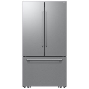 Samsung 36" 24 Cu. Ft. Zero Clearance French Door Refrigerator with Water & Ice Dispenser (RF70H25KERAA) - Stainless Steel