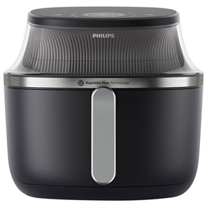 Philips 3000 Series Air Fryer with Window - 6.2L (6.5QT) - Black - Only at Best Buy