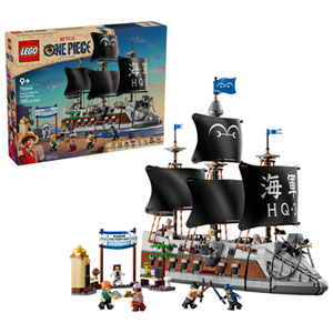 LEGO One Piece: Garp's Marine Battleship (75646)