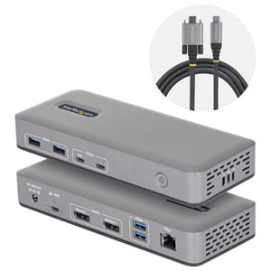 StarTech 20-in-1 4K Dual-Monitor USB-C Dock (201N-USBC-DOCK)