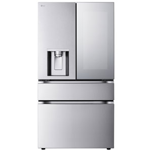 LG 36" 29 Cu. Ft. Energy Star 4-Door French Door Refigerator w/ Hidden Hinges,External Water Dispenser & Mini Craft Ice Maker - SS