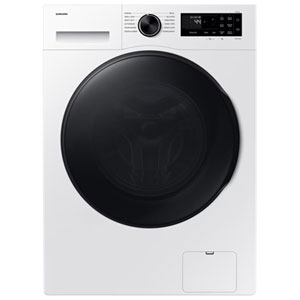 Samsung 2.9 Cu. Ft. (IEC) Front Load Washer with Steam and Wi-Fi - Energy Star (WW25FG5B34BEAC) - White