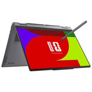 Lenovo Yoga 7i 14" OLED Touchscreen 2-in-1 Laptop - Intel Core Ultra 5 322 - 16GB LPDDR5x - 512GB SSD - Windows 11 Home - Luna Grey