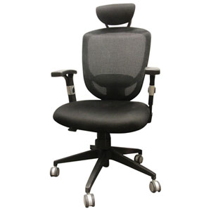 TygerClaw Ergonomic High-Back Mesh Executive Chair (BTYFC2205H) - Black