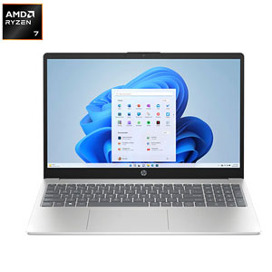 HP 15.6" 165Hz Business Laptop - AMD Ryzen 7 7730U - 16GB DDR4 - 512GB SSD - Windows 11 Home - Natural Silver