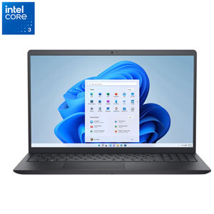 Dell 15.6" 120Hz Laptop - Intel Core 3 100U - 8GB DDR5 - 512GB SSD - Windows 11 Home - Carbon Black
