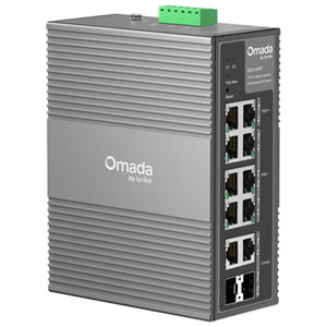 TP-Link Omada 10-Port Gigabit Easy Managed Switch with 6-Port PoE+ & 2-Port PoE++ (IES210GPP)
