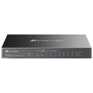 TP-Link Omada 10-Port Gigabit Easy Managed Switch with 8-Port PoE+ (ES210GMP)
