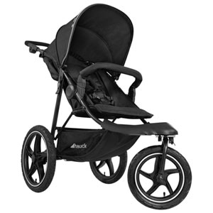 Hauck Runner 2 Robust All-Terrain Stroller - Black