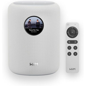 WiiM Sound Bluetooth Wireless Smart Speaker - White