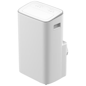 Ecohouzng Portable Air Conditioner with Wi-Fi - 12000 BTU (500 sq ft Coverage) - 55dB, Remote - White