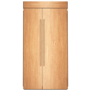 KitchenAid 42" 25.5 Cu. Ft. Side-By-Side Refrigerator (KBSN742TPA) - Panel Ready