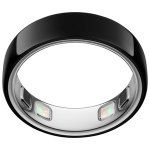 Oura Ring 5 Smart Ring with Health, Sleep & Fitness Tracking - Black - Size 6