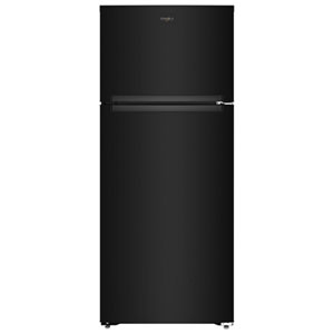 Whirlpool 28" 17.6 Cu. Ft. Top Freezer Refrigerator (WRTX5118TB) - Black