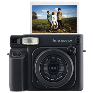 Fujifilm Instax Wide 400 Instant Camera - Jet Black