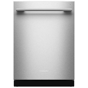 KitchenAid 24" 44dB Top-Control Stainless Steel Tub Dishwasher with Third Rack (KDTS464SPS) - PrintShield SS