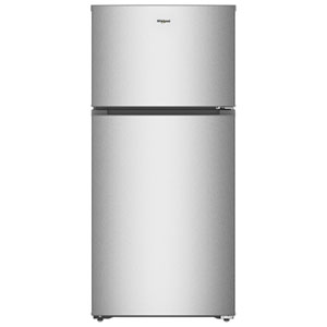 Whirlpool 29" 14.3 Cu. Ft. Top Freezer Refrigerator with LED Lighting (WRTX3314TZ) - Fingerprint-Resistant Stainless Finish