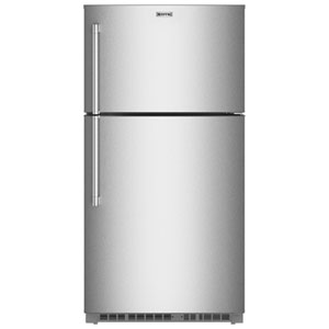 Maytag 33" 21.3 Cu. Ft. Top Freezer Refrigerator (MRTX5121TZ) - Fingerprint-Resistant Stainless Finish