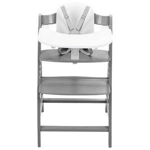 Hauck Alpha+ High Chair with Baby Seat & Tray - Grey