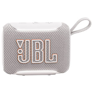 JBL Go 5 Haut-parleur Bluetooth sans fil étanche - Blanc