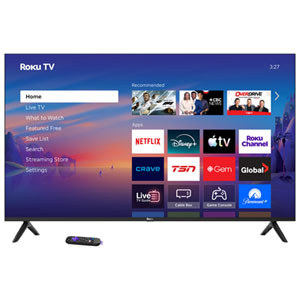 Roku 55" Select Series 4K UHD HDR10 QLED Roku TV Smart TV (55R5D5CA) - 2026 - Only at Best Buy