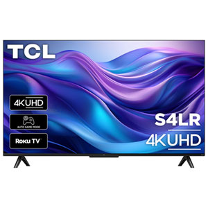 TCL 43" S4LR 4K UHD HDR Dolby Vision LED Roku TV Smart TV (43S4LR) - 2026 - Only at Best Buy
