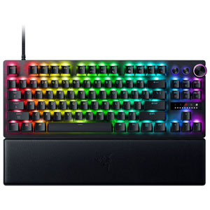 Razer Huntsman V3 Pro Clavier de jeu esports TKL avec interrupteurs optiques analogiques mécaniques 8KHz