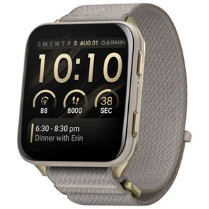Garmin Venu X1 AMOLED 46mm Health and Fitness GPS Smartwatch - French Grey