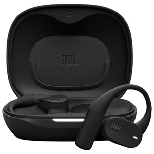 JBL Sense Lite Open-Ear True Wireless Earbuds - Black