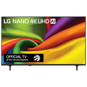 LG 43" NU850 4K UHD HDR10 Pro LED webOS Smart TV (43NU850BPUC.ACCQ) - 2026 - Great for Streaming & Gaming