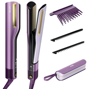 Shark SilkiPro Straight Wet-to-Dry Straightener & Rapid Blow Dryer - Purple
