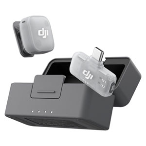DJI Mic Mini 2 Wireless Microphone (1 TX + Mobile Receiver + Charging Case)