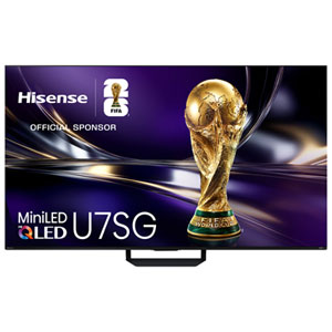Hisense 55" U7SG 4K UHD Hi-QLED Mini-LED PRO AI Smart Google TV (55U7SG) - 2026