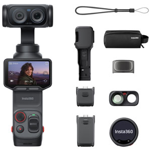 Insta360 Luna Ultra Standard 8K Action Camera Creator Bundle - Cosmic Black