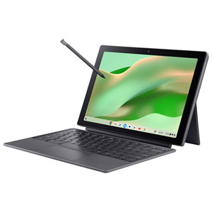 Acer Chromebook Tab 311 11" Touchscreen Detachable Chromebook - MediaTek Kompanio 520 - 8GB LPDDR4X - 128GB eMMC - Silver
