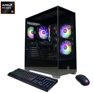 CyberPowerPC Gamer Master Gaming PC (AMD Ryzen 5 8400F/16GB RAM/1TB SSD/GeForce RTX 5060 Ti/Windows 11) -En