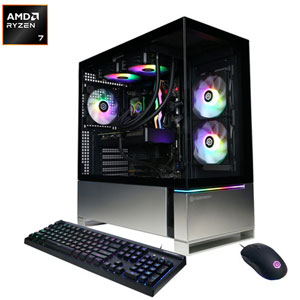 CyberPowerPC Gamer Master Gaming PC (AMD Ryzen 7 8700F/32GB RAM/2TB SSD/GeForce RTX 5070/Windows 11) - English