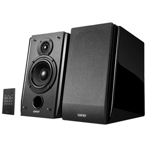 Edifier R1850DB 70-Watts Wireless Bookshelf Speaker - Pair - Black