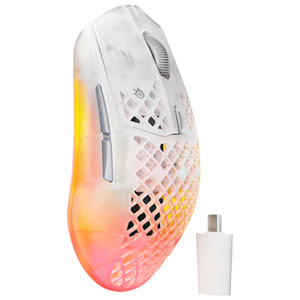 Souris de jeu Bluetooth SteelSeries Aerox 3 Gen 2 26000 DPI - Shadow