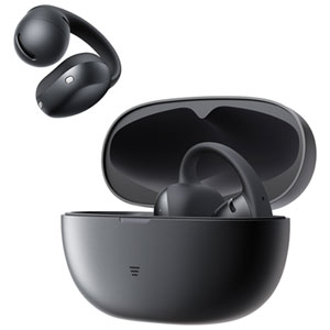 Shokz OpenDots Air Open-Ear True Wireless Earbuds - Black
