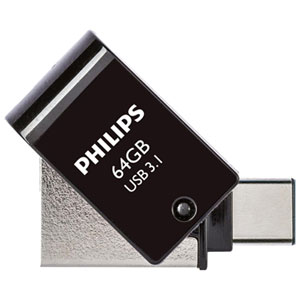 Philips 64GB USB 3.1 / USB-C Flash Drive